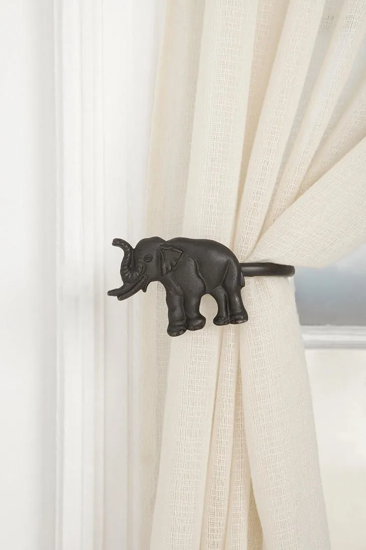 12697 elephant curtains