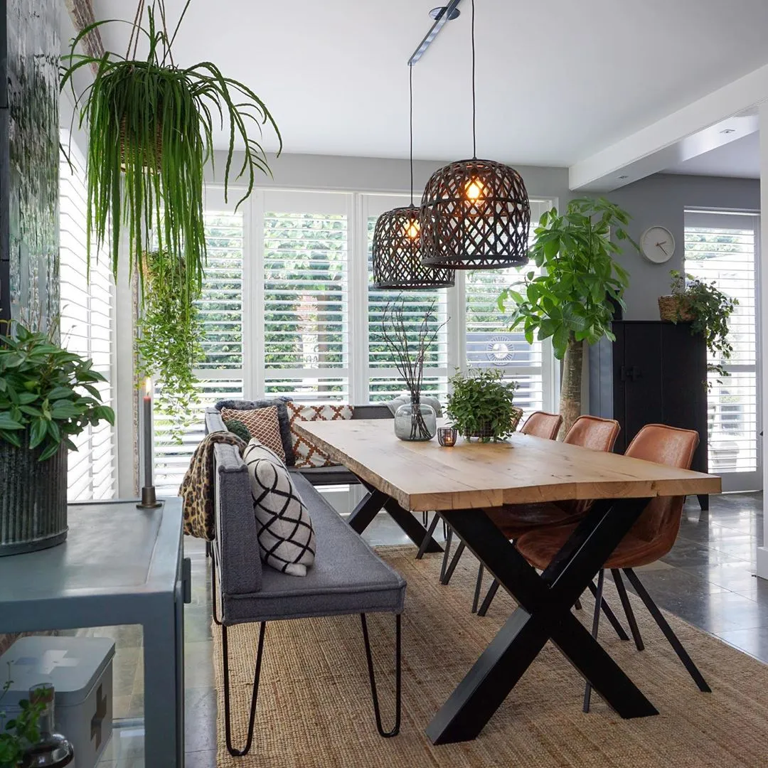 12710 urban chic kitchen greenery