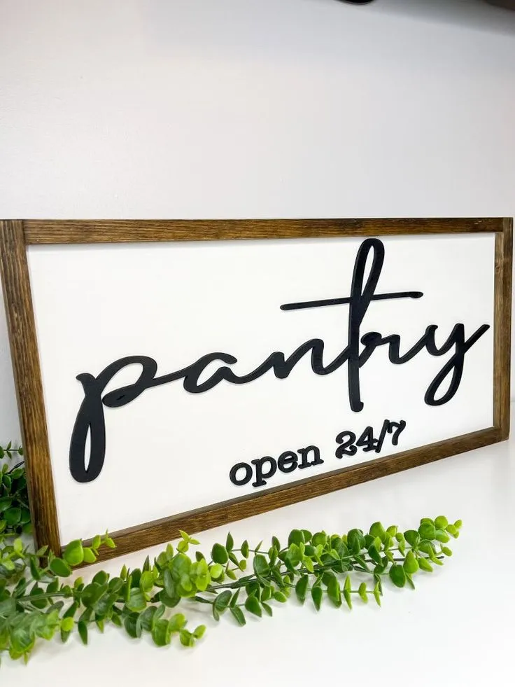 12714 kitchen decor pantry signs personalized