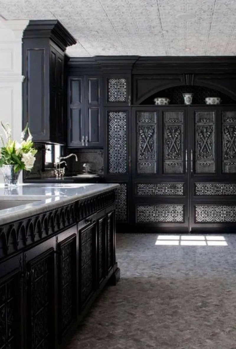 12718 gothic kitchen materials