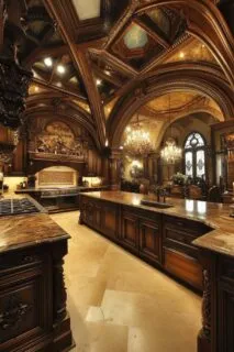 12718 kitchen island gothic