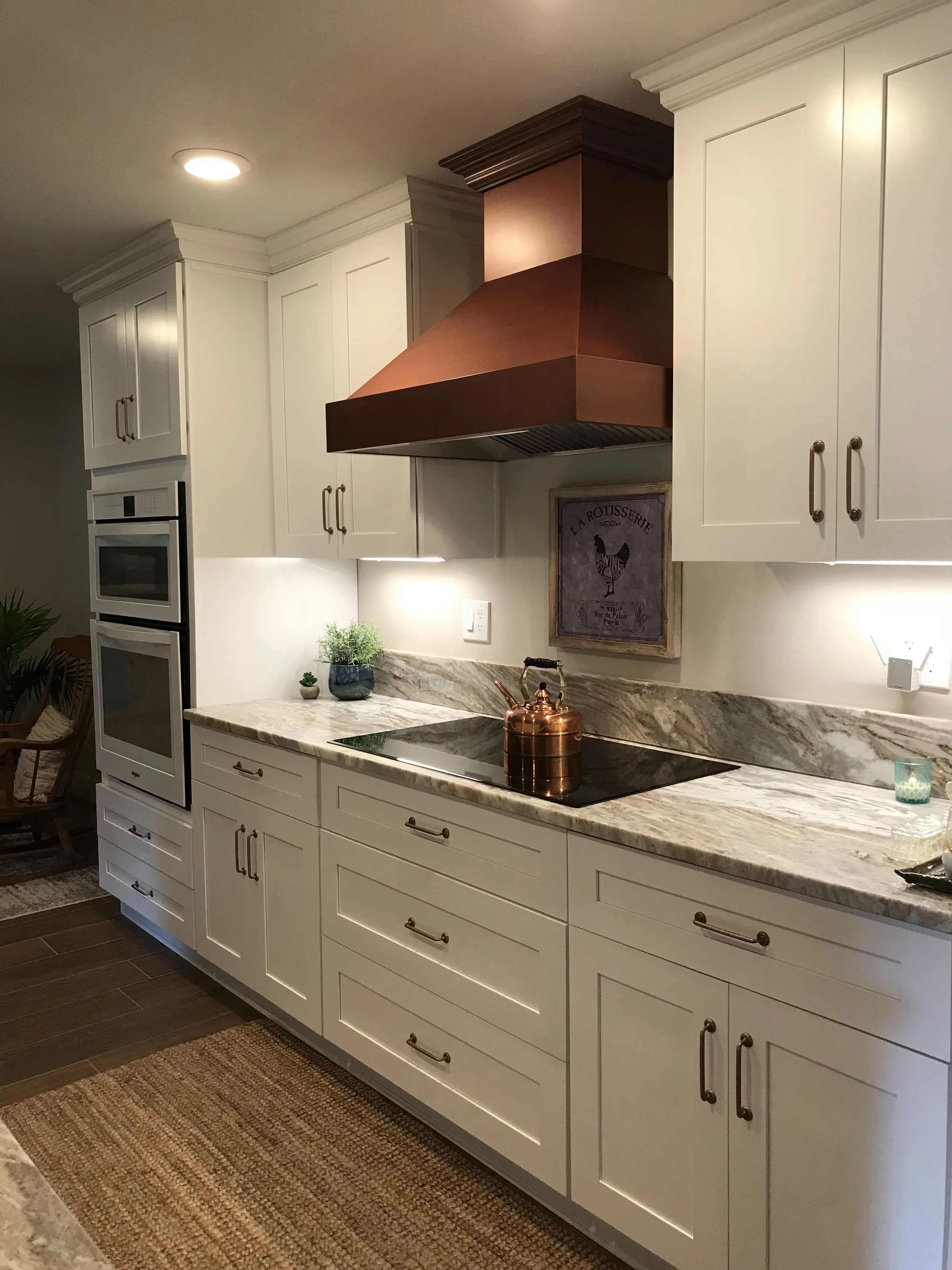12724 white kitchen cabinetry