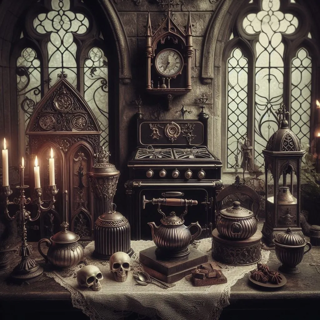 12767 gothic kitchen furniture