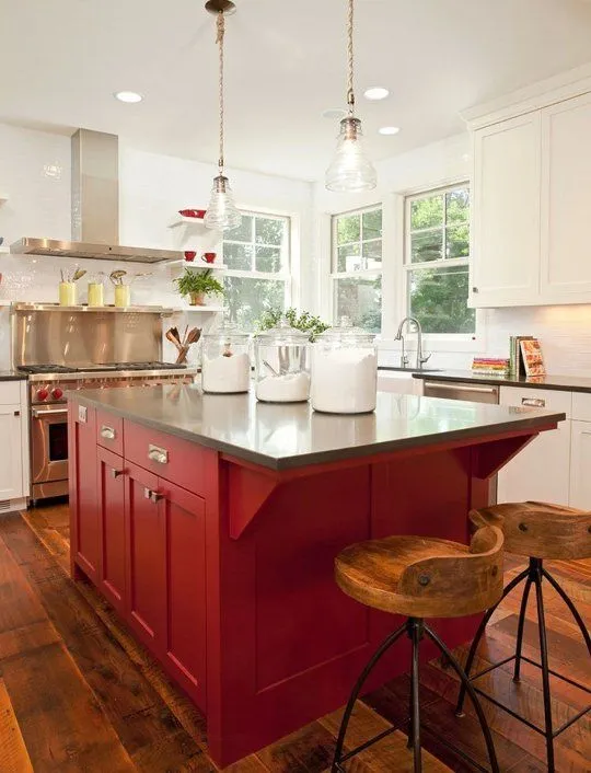 12768 rustic red kitchen accessories