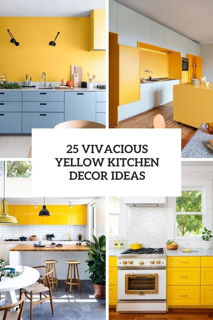 12781 yellow and grey kitchen cabinets