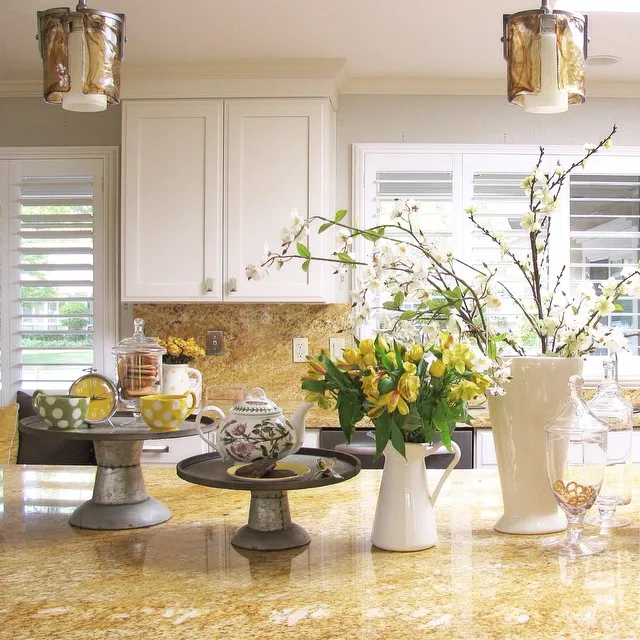 12781 yellow and grey kitchen organization