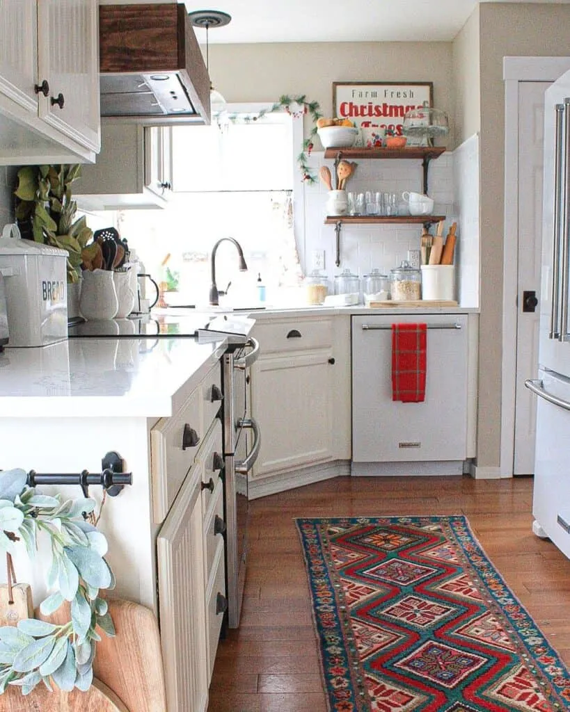 12803 rustic red kitchen accessories