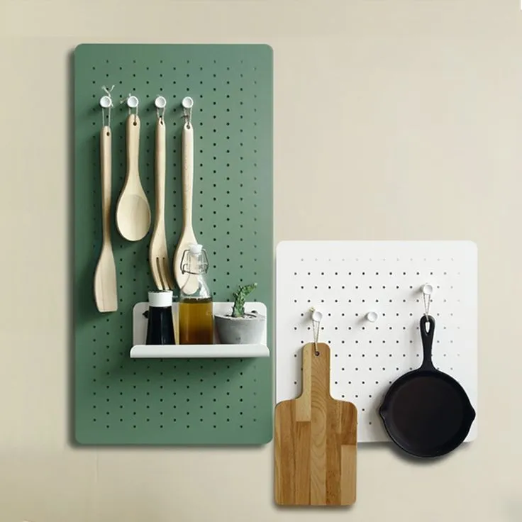 12822 pegboard kitchen tool display