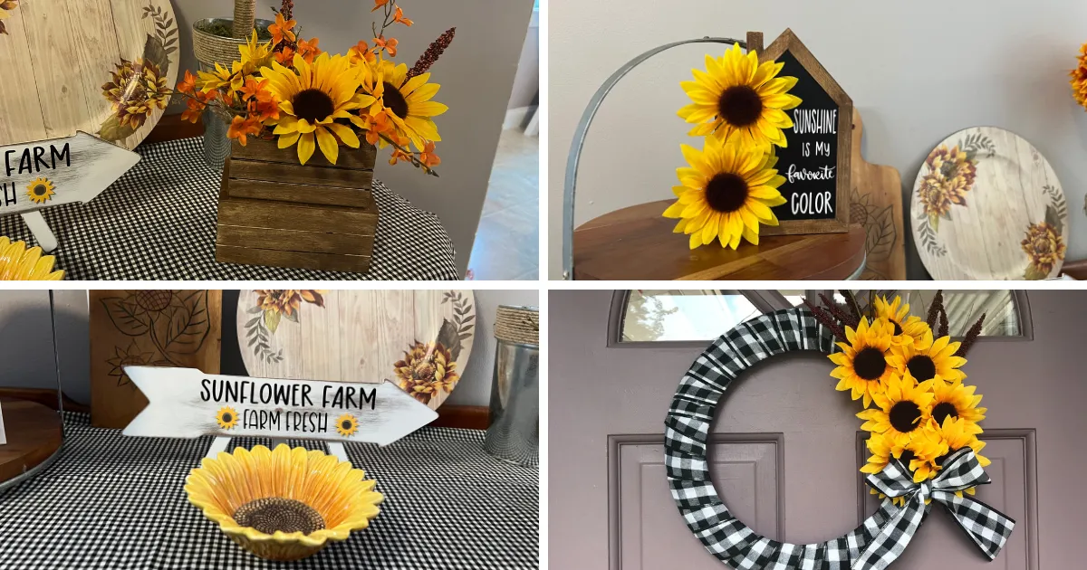 12824 sunflower canisters