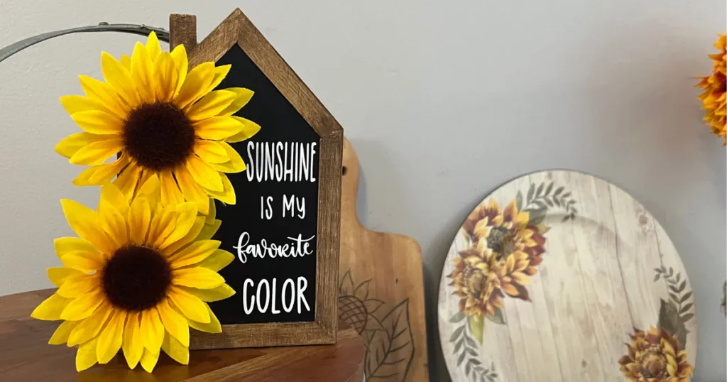12824 sunflower kitchen decor dollar tree main