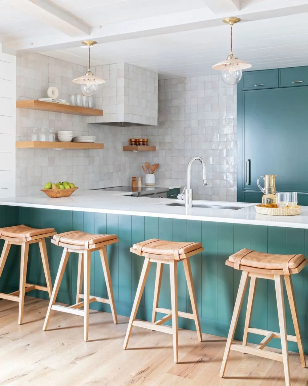 12829 rustic beach kitchen table