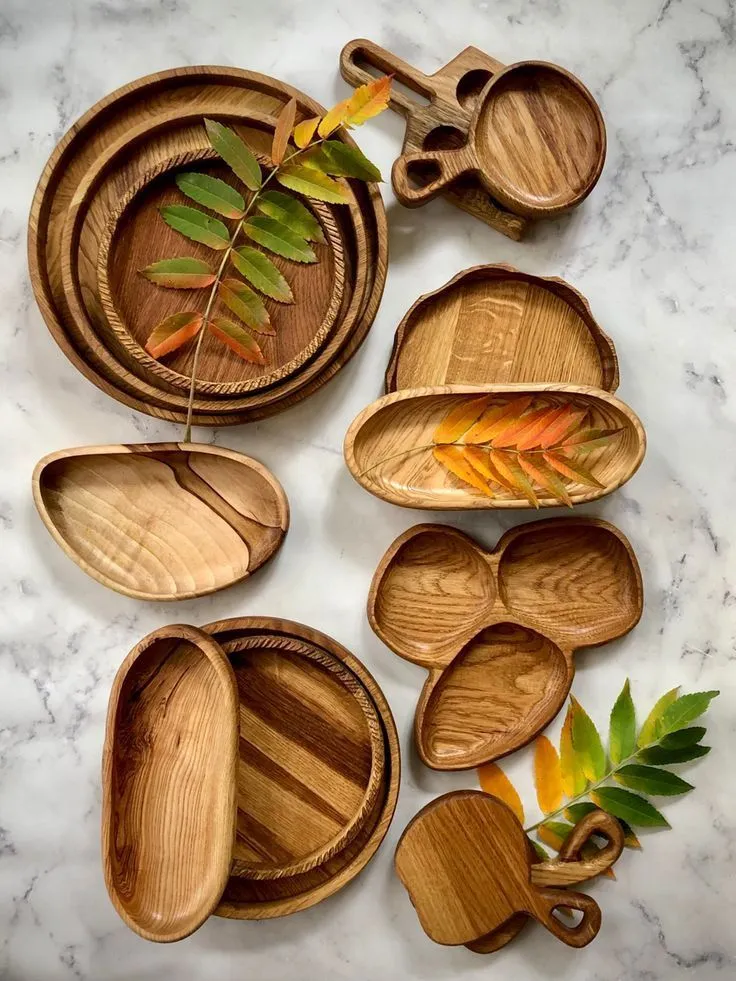 12833 wooden board kitchen decor accessories