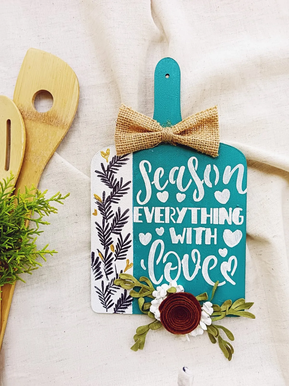 12833 wooden board kitchen decor rustic charm