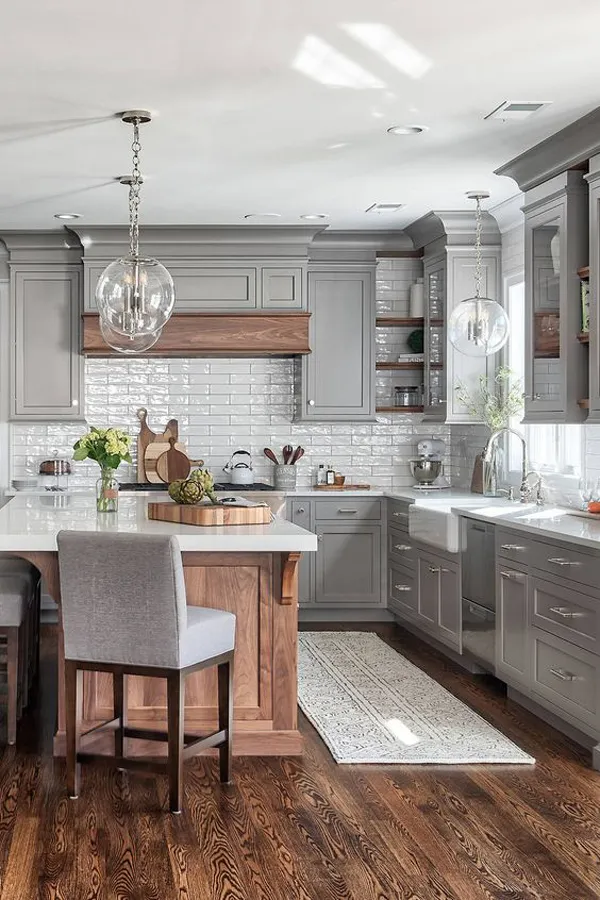 12840 gray wood kitchen accessories