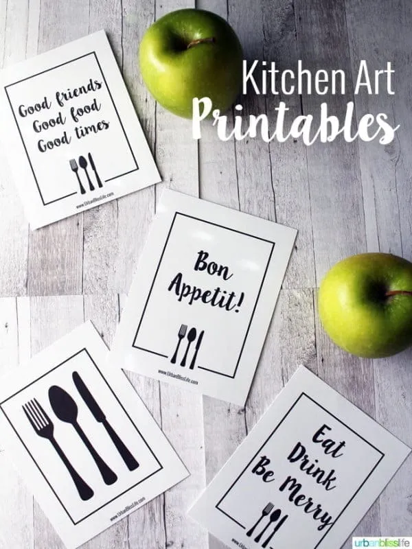 12844 printable kitchen signs