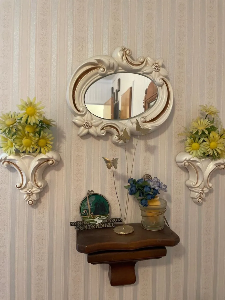 12853 floral kitchenware vintage