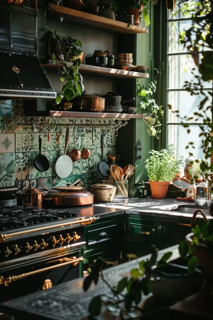 12859 farmhouse kitchen shelves