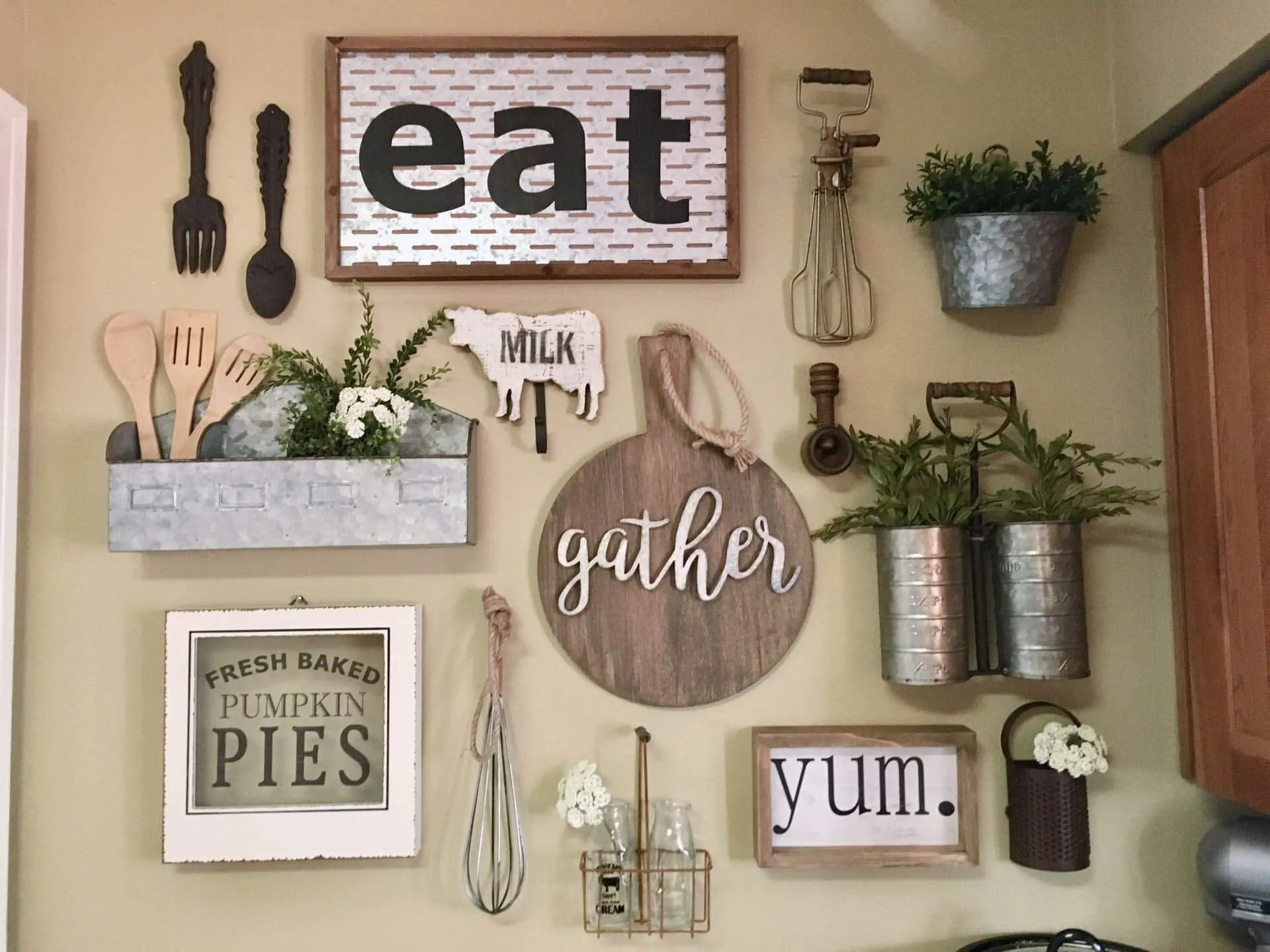 12867 modern kitchen wall decor