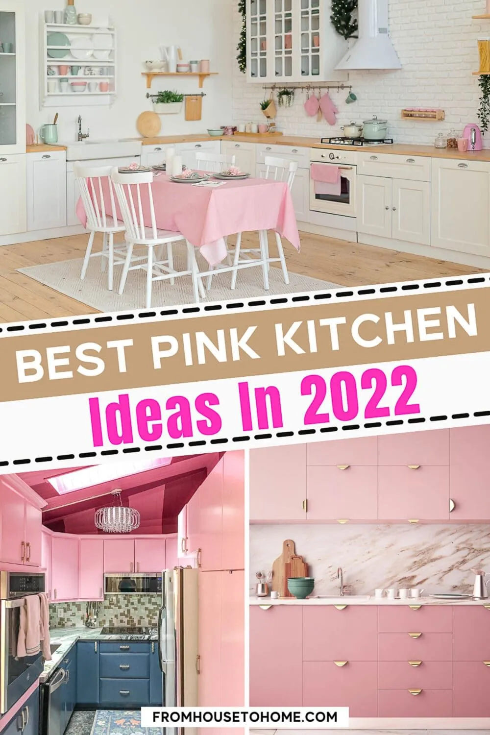 12874 pink kitchen wall decor