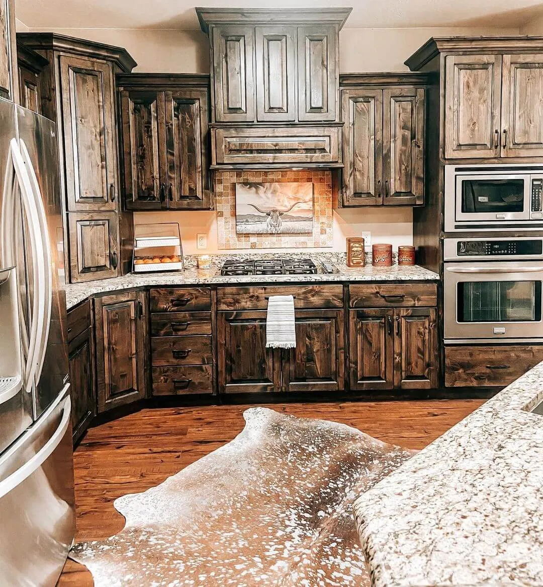 12897 rustic kitchen cabinets