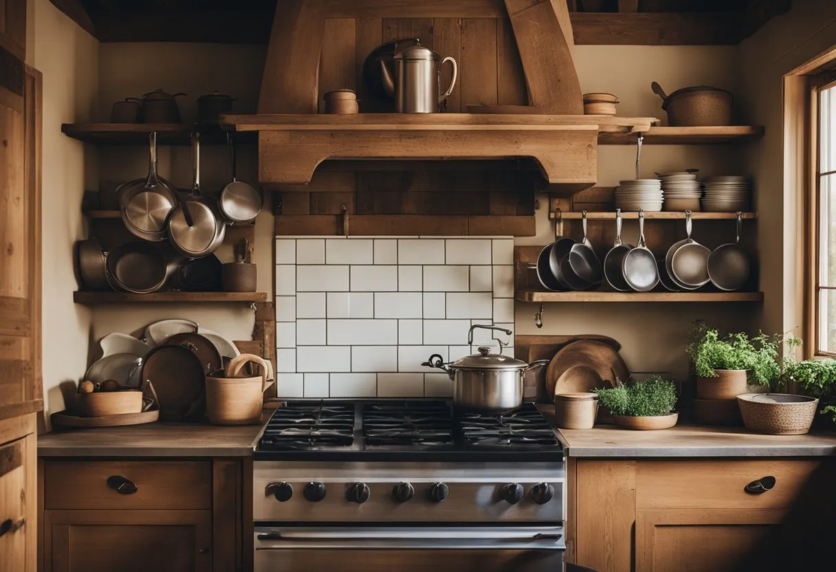 12901 farmhouse kitchen open shelving
