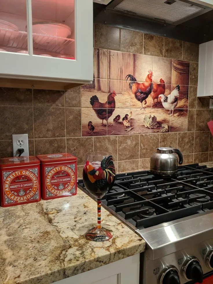 12909 chicken rooster kitchen image6